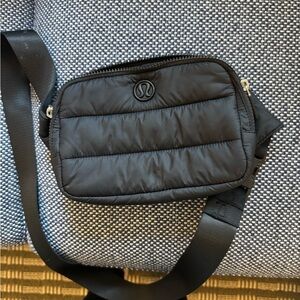 Lululemon Everywhere Belt Bag Large 2L Wunder Puff Black No Defects